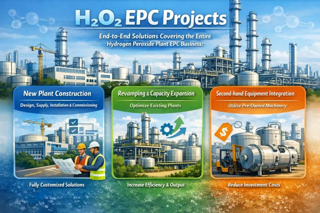 مشاريع H₂O₂ EPC